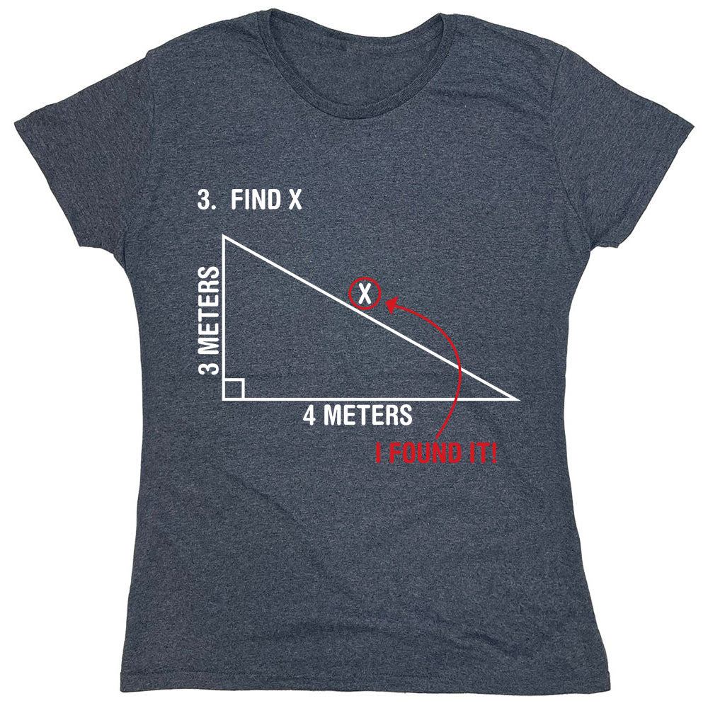 Funny T-Shirts design "Find X"