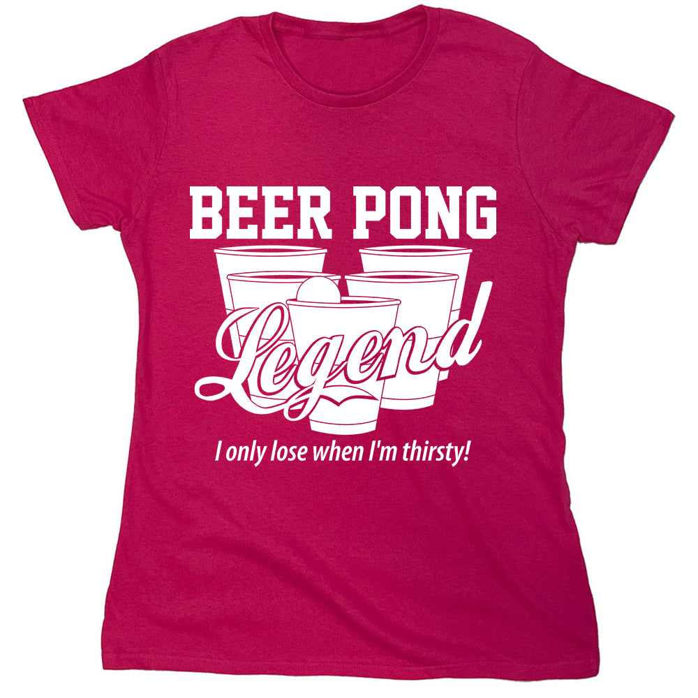 Funny T-Shirts design "Beer Pong..."