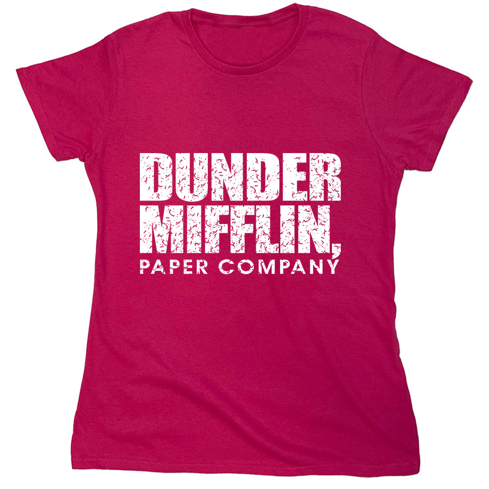 Funny T-Shirts design "Dunder Mifflin, Paper Company"