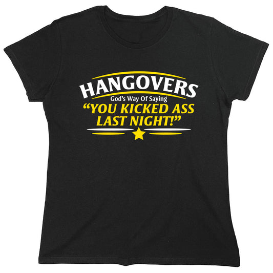 Funny T-Shirts design "Hangovers..."
