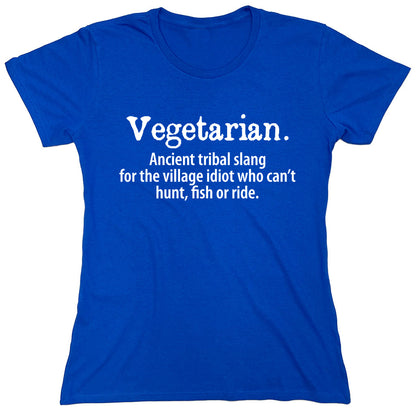 Funny T-Shirts design "Vegetarian..."
