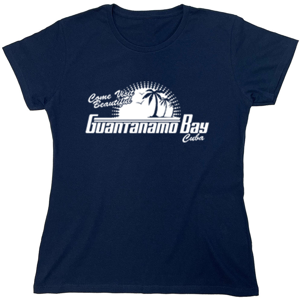 Funny T-Shirts design "Come Visit  Cuba"