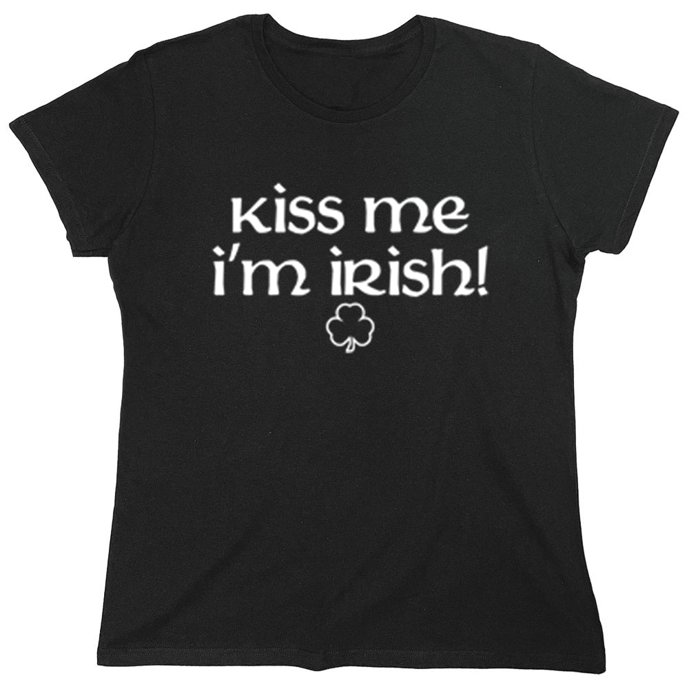 Funny T-Shirts design "Kiss Me I'm Irish!"