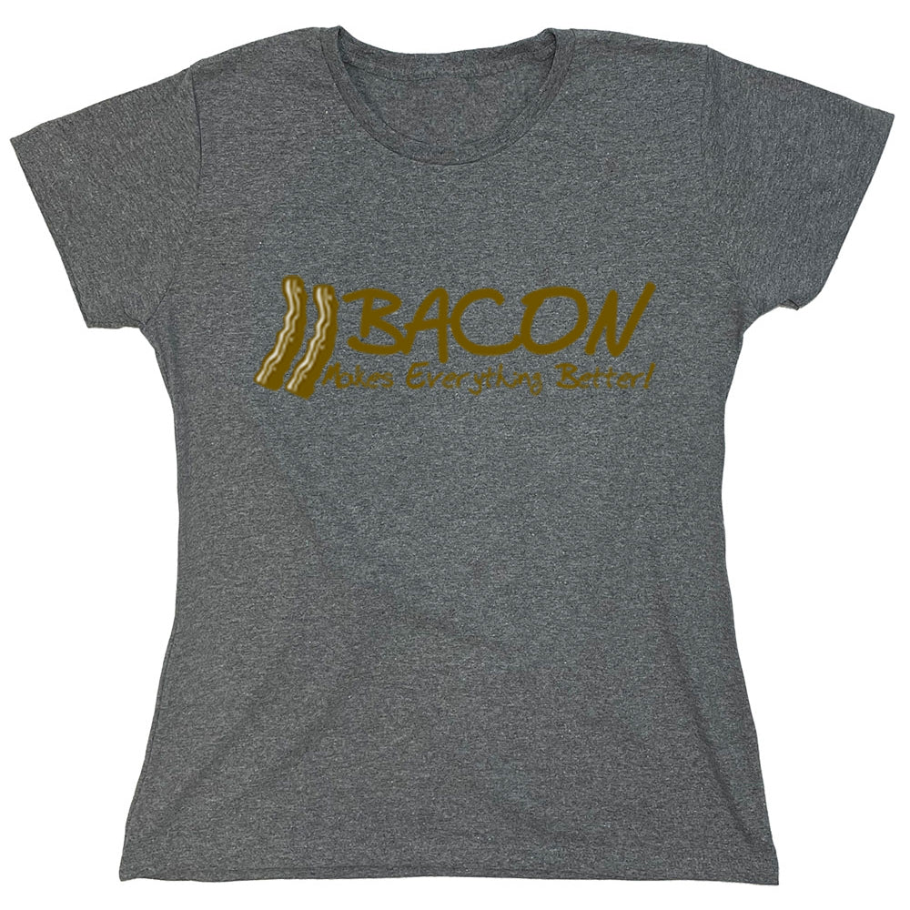 Funny T-Shirts design "Bacon"
