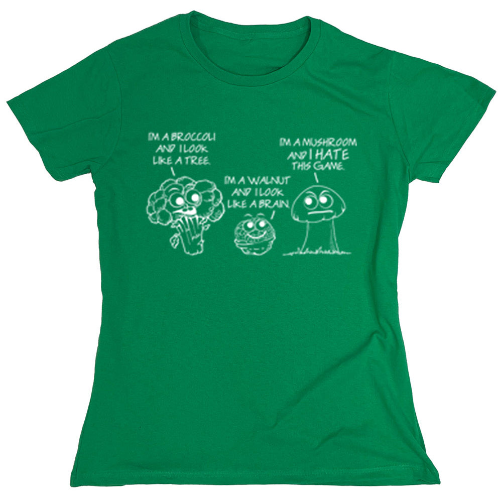 Funny T-Shirts design "I'm A Broccaic And I Look Like A Tree"