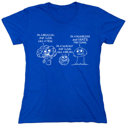 Funny T-Shirts design "I'm A Broccaic And I Look Like A Tree"