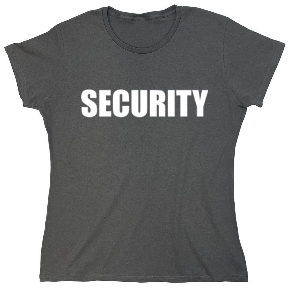 Funny T-Shirts design "Security"