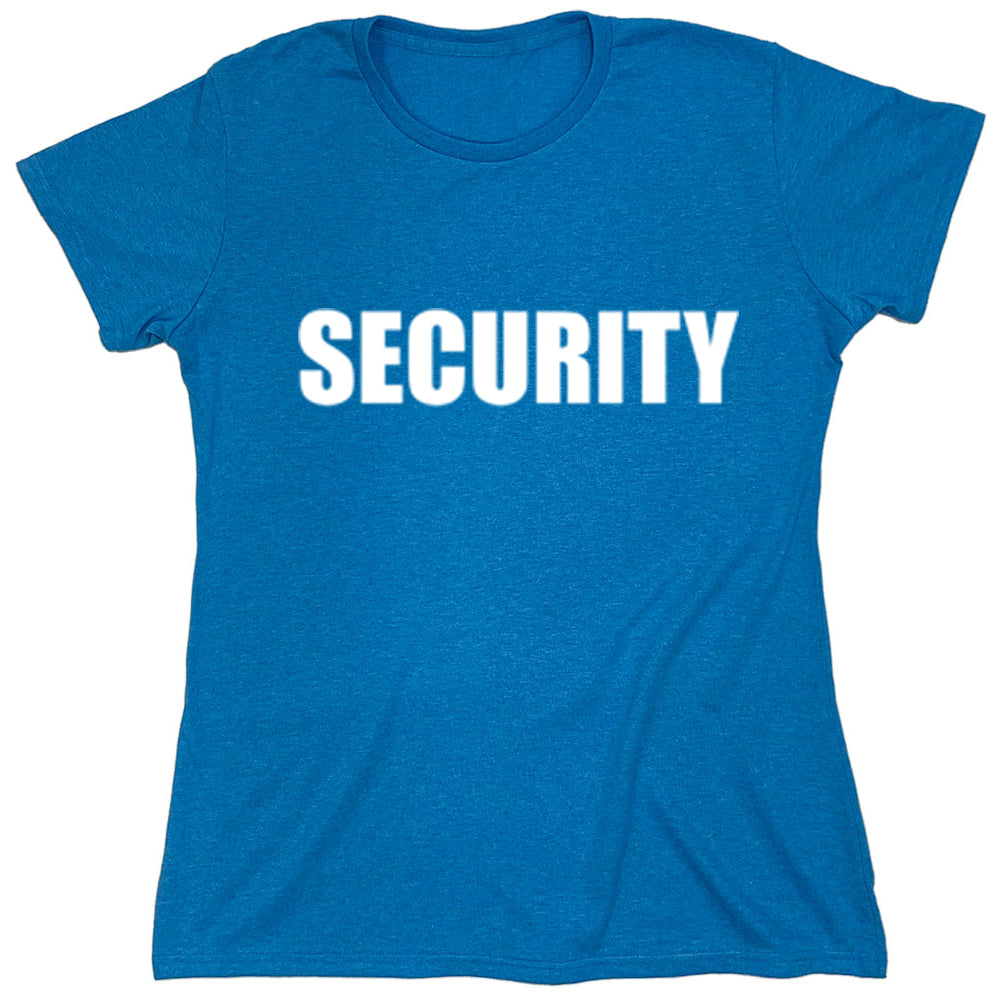 Funny T-Shirts design "Security"