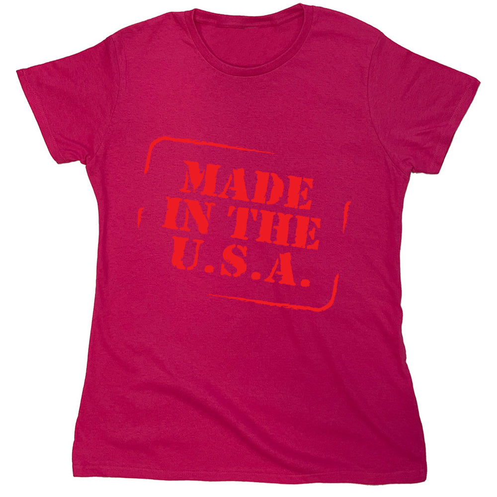 Funny T-Shirts design "Made In The U.S.A"