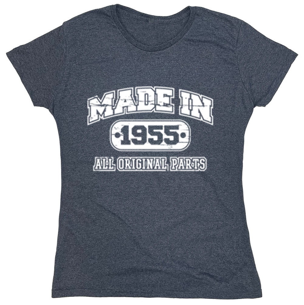 Funny T-Shirts design "Made In 1955 All Original Parts"