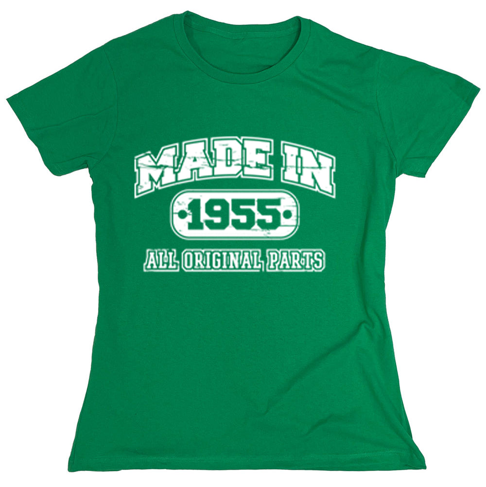 Funny T-Shirts design "Made In 1955 All Original Parts"