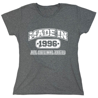 Funny T-Shirts design "Made In 1996  All Original Parts"