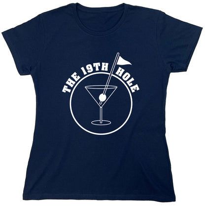 Funny T-Shirts design "The 19th Hole"
