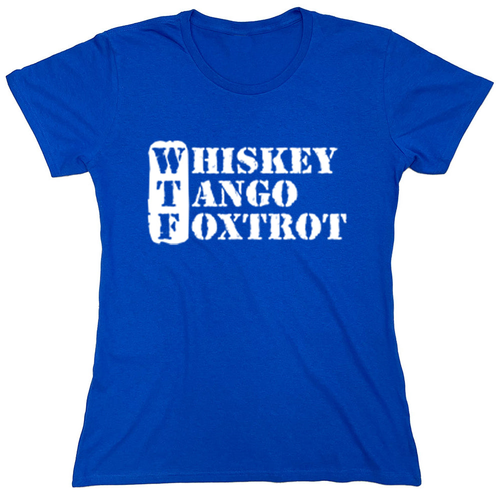 Funny T-Shirts design "Whiskey tango Foxtrot"