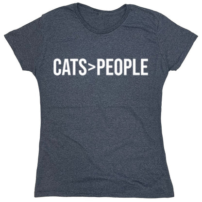 Funny T-Shirts design "Cats People"